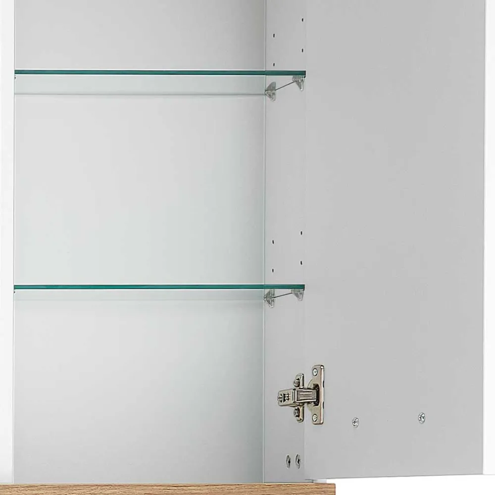 Wohnen Schränke<Skandi Design Badhängeschrank zweifarbig - Timur