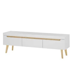 Wohnen Wohnwände<Skandi Design Wohnwand Möbel Set - Ginko (dreiteilig)