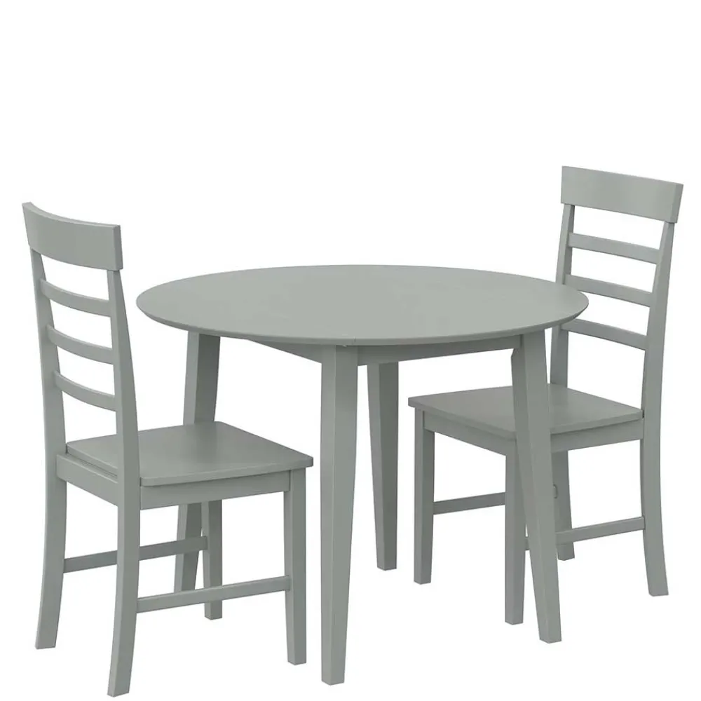 Wohnen Sitzgruppe<Skandi Essgruppe in Grau - Taverna (dreiteilig)