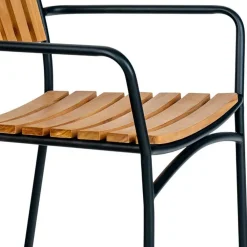 Wohnen Sitzgruppe<Skandi Garten-Essgruppe aus Teak - Farmer (fünfteilig)