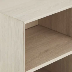 Wohnen Highboards<Skandi Highboard in Eiche Weiß - Lametla