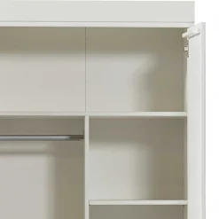 Wohnen Kleiderschränke|Schränke<Skandi Kleiderschrank in Weiß - Mattressa I