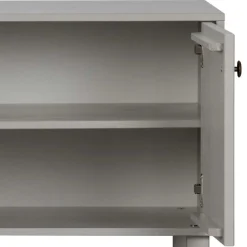 Wohnen Tv & Hifi-Möbel|Lowboards<Skandi Lowboard 4-türig in Grau - Huvina