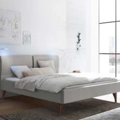 Wohnen Betten<Skandi Polsterbett in 140x200 cm - Anya