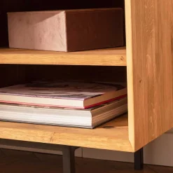 Wohnen Sideboards<Skandi Regal mit zwei Türen & drei Fächern - Kerfa