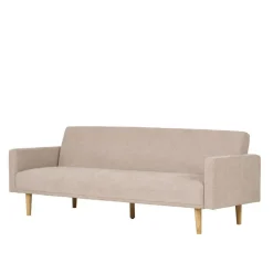 Wohnen Betten<Skandi Schlafsofa in Beigegrau - Anhora