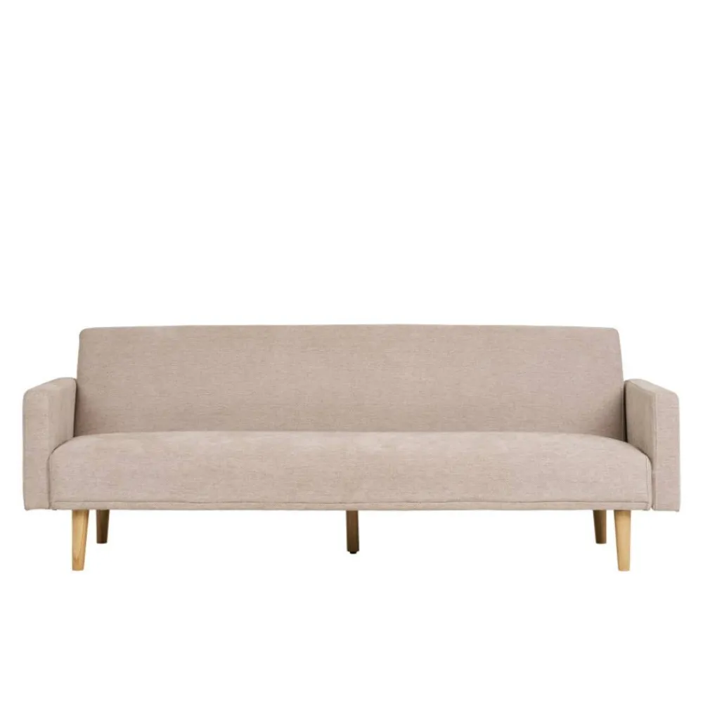 Wohnen Betten<Skandi Schlafsofa in Beigegrau - Anhora