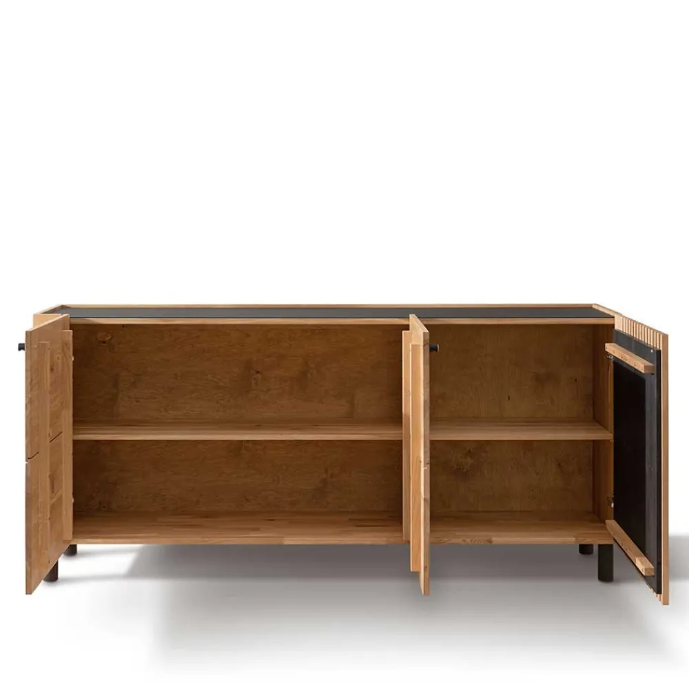 Wohnen Sideboards<Skandi Sideboard aus Wildeiche massiv - Valouis