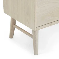 Wohnen Tv & Hifi-Möbel|Lowboards<Skandi Sideboard in Eiche Weiß - Lametla
