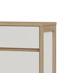 Wohnen Sideboards<Skandi Sideboard in Weiß und Eiche Dekor - Ovidio