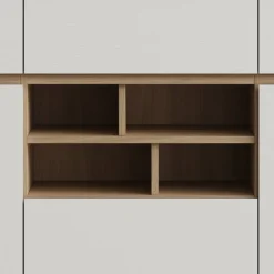Wohnen Sideboards<Skandi Sideboard in Weiß und Eiche Dekor - Ovidio