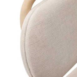 Wohnen Stühle<Skandi Stühle aus Chenille in Beige - Catama (2er Set)