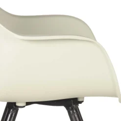 Wohnen Stühle<Skandi Tischsessel in Hellgrau & Schwarz - Naviron (2er Set)