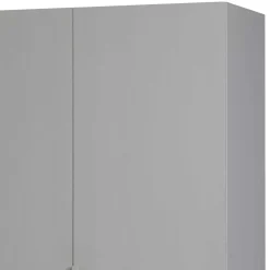 Wohnen Kleiderschränke|Schränke<Skandi 3-türiger Schlafzimmerschrank in Grau - Rochella
