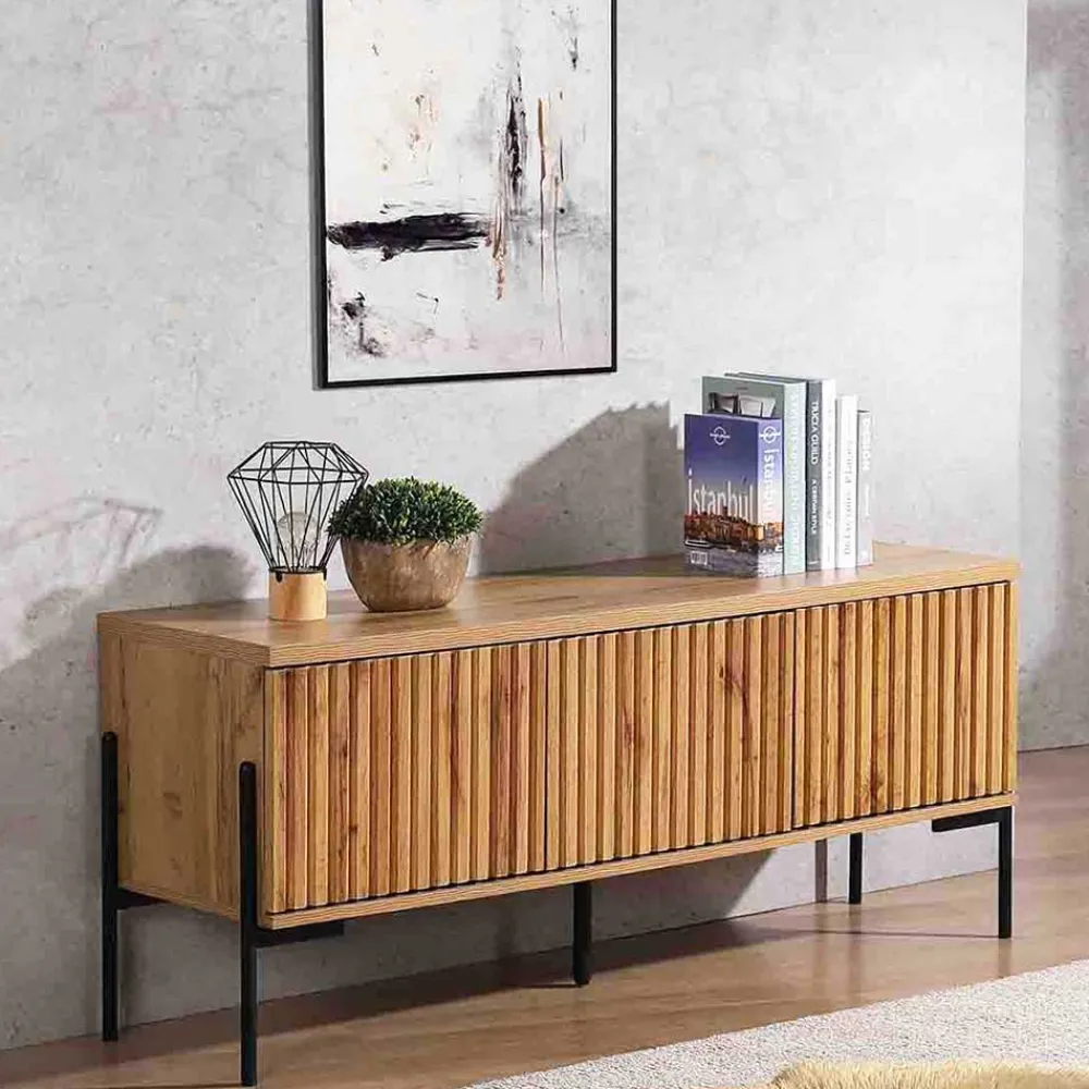 Wohnen Tv & Hifi-Möbel|Lowboards<Skandi TV Board 130 cm breit - Elastian