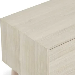 Wohnen Tv & Hifi-Möbel|Lowboards<Skandi TV Lowboard in Eiche Weiß - Lametla
