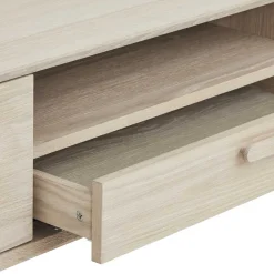 Wohnen Tv & Hifi-Möbel|Lowboards<Skandi TV Lowboard in Eiche Weiß - Lametla