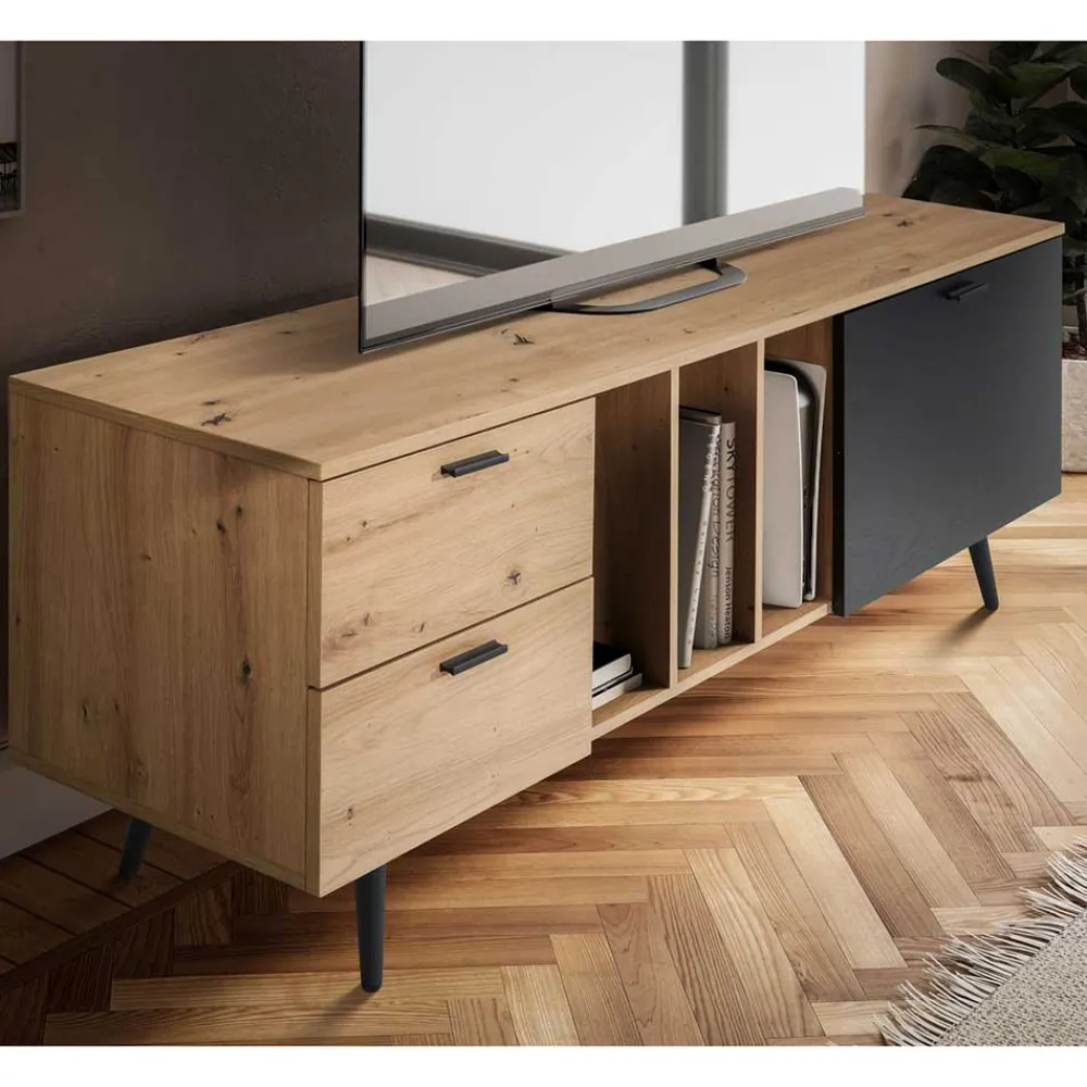 Wohnen Tv & Hifi-Möbel|Lowboards<Skandi TV-Kommode 150 cm breit - Heraklion