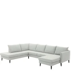 Wohnen Sofas<Skandi Wohnlandschaft in U-Form - offwhite - Udessa