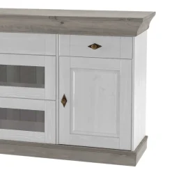 Wohnen Sideboards<Skandinavisches Sideboard Mirandesca in Weiß Grau