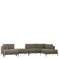 Wohnen Sofas<Sofa aus Modulen in Taupe Stoff - Birte