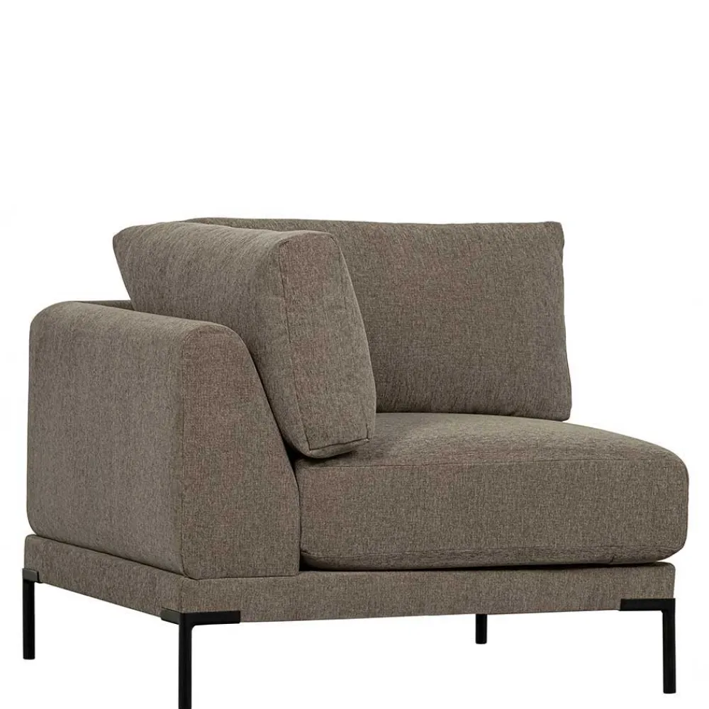 Wohnen Sofas<Sofa aus Modulen in Taupe Stoff - Birte