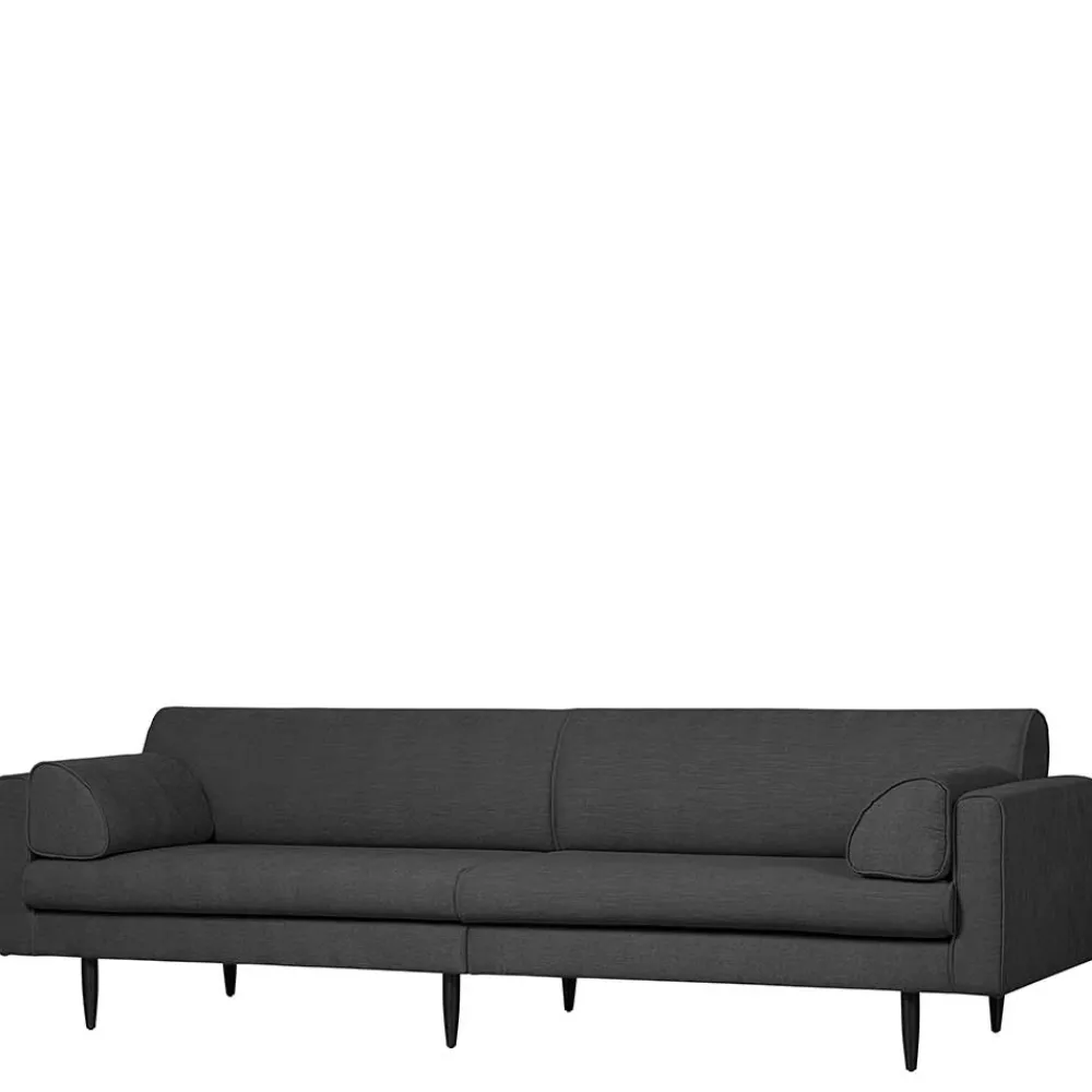 Wohnen Sofas<Sofa für drei Personen in Dunkelgrau - Augusta