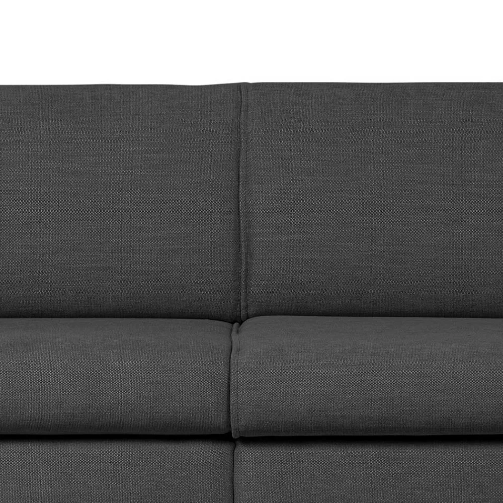 Wohnen Sofas<Sofa für drei Personen in Dunkelgrau - Augusta