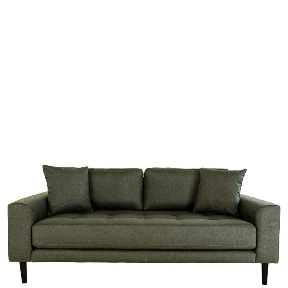 Wohnen Sofas<Sofa im Skandinavischen Stil in Oliv Grün - Leny