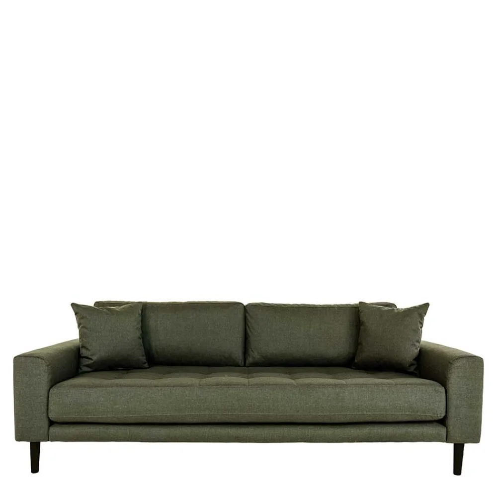 Wohnen Sofas<Sofa im Skandinavischen Stil in Oliv Grün - Leny
