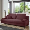 Wohnen Sofas<Sofa mit Bettfunktion in dunklem Lila - Ninjos