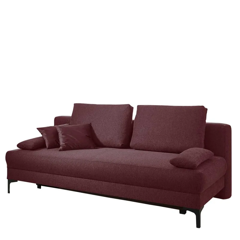 Wohnen Sofas<Sofa mit Bettfunktion in dunklem Lila - Ninjos