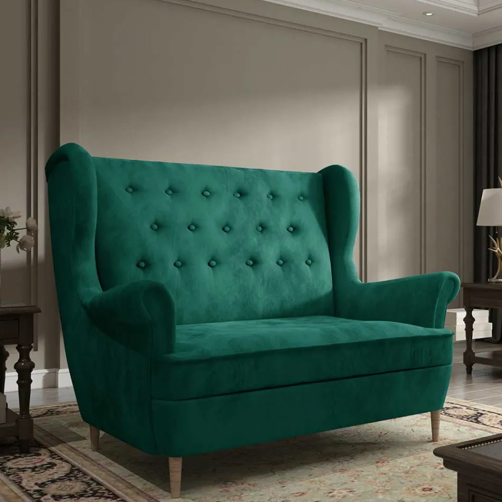 Wohnen Sofas<Sofa mit Ohren und Knopfheftungen - Save