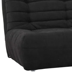 Wohnen Sofas<Sofa mit Schlaffunktion in Schwarz Olessa frei im Raum stellbar