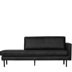 Wohnen Sofas<Sofaliege aus Recyclingleder Schwarz - Avonita
