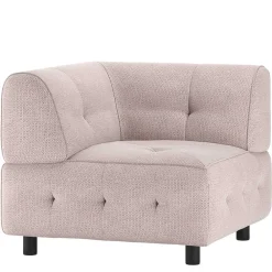 Wohnen Sofas<Sofamodul Ecke aus Chenillegewebe in Mauve - Muldivian