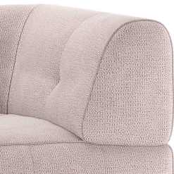 Wohnen Sofas<Sofamodul Ecke aus Chenillegewebe in Mauve - Muldivian