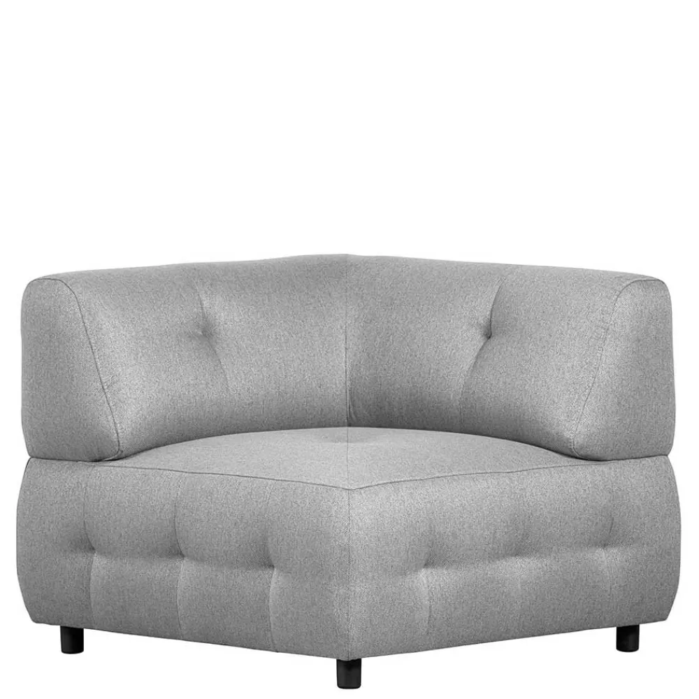 Wohnen Sofas<Sofamodul Ecke aus Chenillegewebe in Mauve - Muldivian