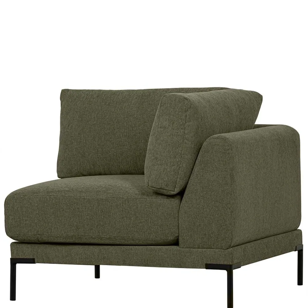 Wohnen Sofas<Sofamodul Eckelement in Dunkelgrün - Arraggo
