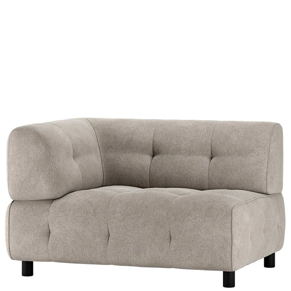 Wohnen Sofas<Sofamodul Eckelement in Graugrün - Jasmon