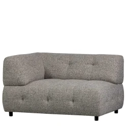 Wohnen Sofas<Sofamodul Eckteil links in Graubraun - Vojeco