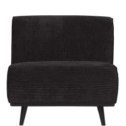 Wohnen Sofas<Sofa-Modul in Dunkelgrau Breitcord-Bezug - Vibka