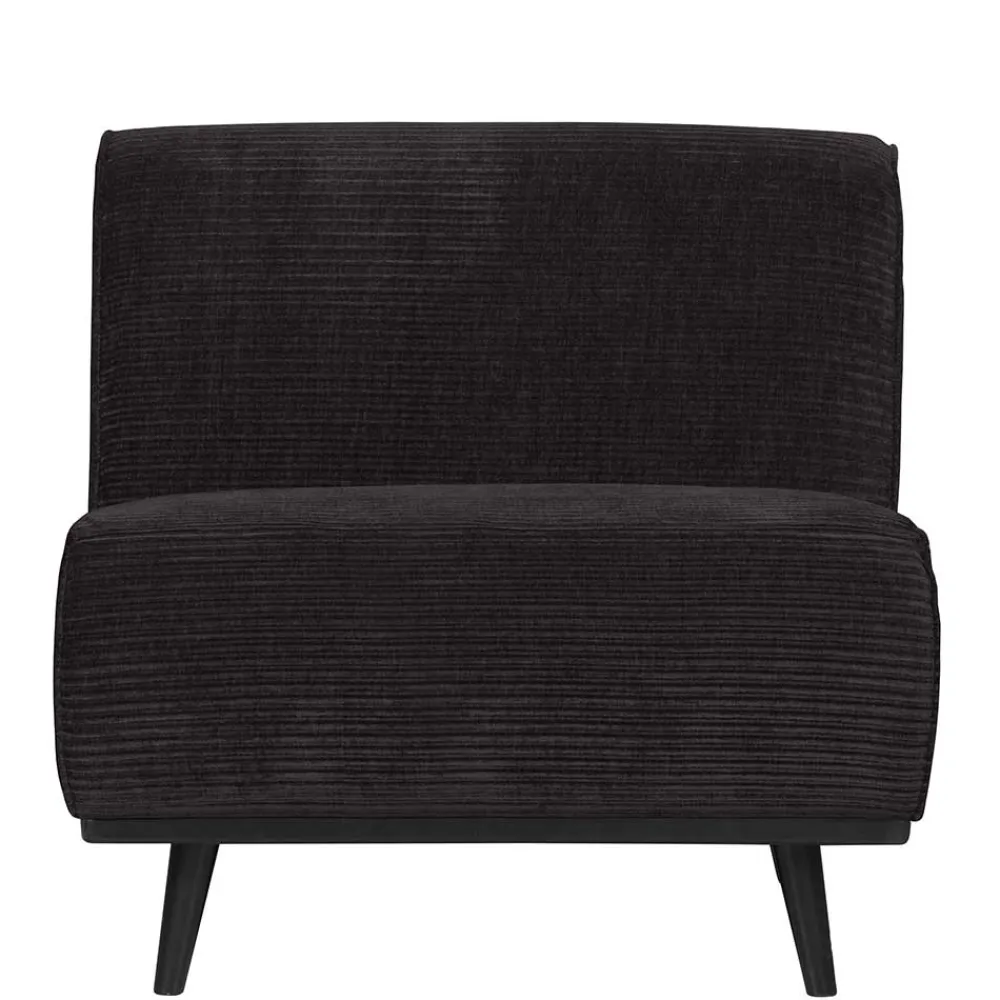 Wohnen Sofas<Sofa-Modul in Dunkelgrau Breitcord-Bezug - Vibka