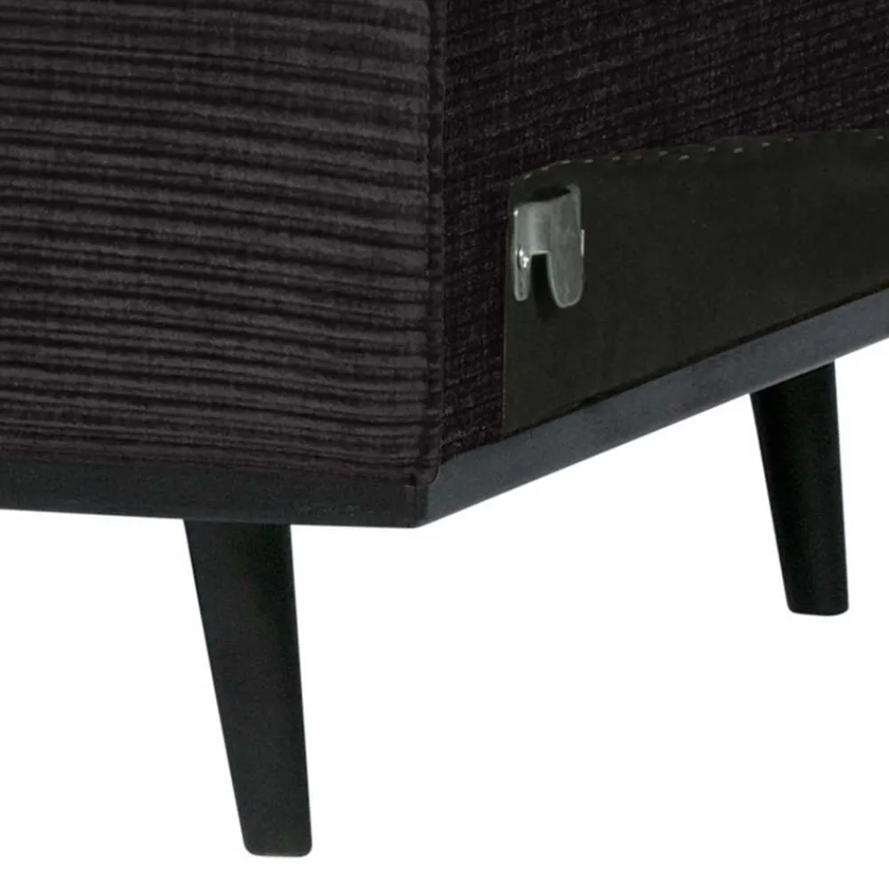 Wohnen Sofas<Sofa-Modul in Dunkelgrau Breitcord-Bezug - Vibka