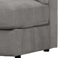 Wohnen Sofas<Sofamodul mit Rundung links in Grau - Gregg