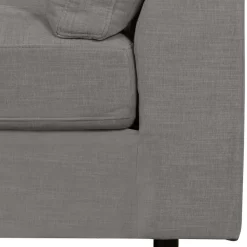 Wohnen Sofas<Sofamodul mit Rundung links in Grau - Gregg