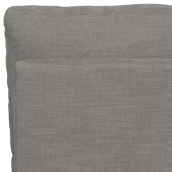 Wohnen Sofas<Sofamodul mit Rundung links in Grau - Gregg