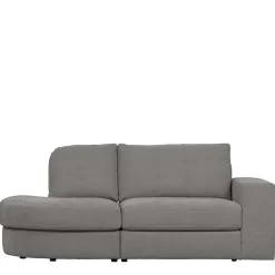 Wohnen Sofas<Sofamodul mit Rundung links in Grau - Gregg