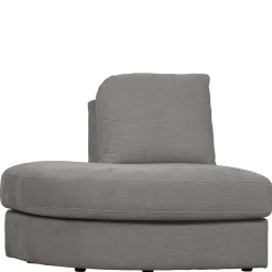 Wohnen Sofas<Sofamodul mit Rundung links in Grau - Gregg