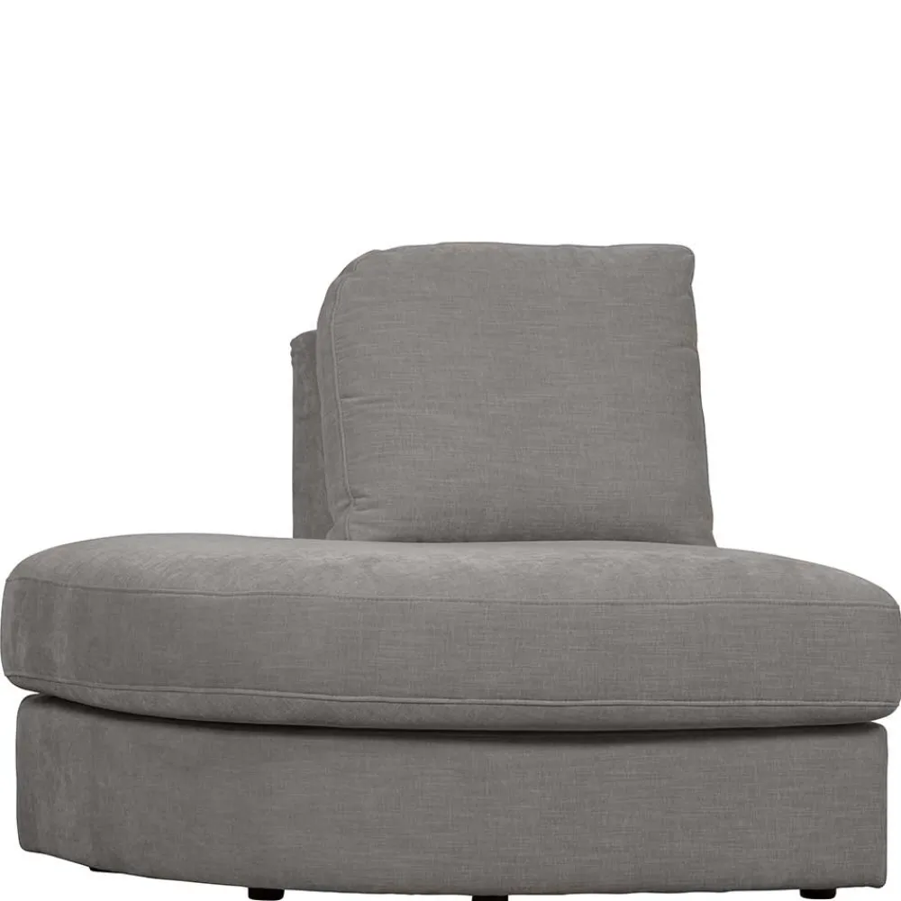 Wohnen Sofas<Sofamodul mit Rundung links in Grau - Gregg